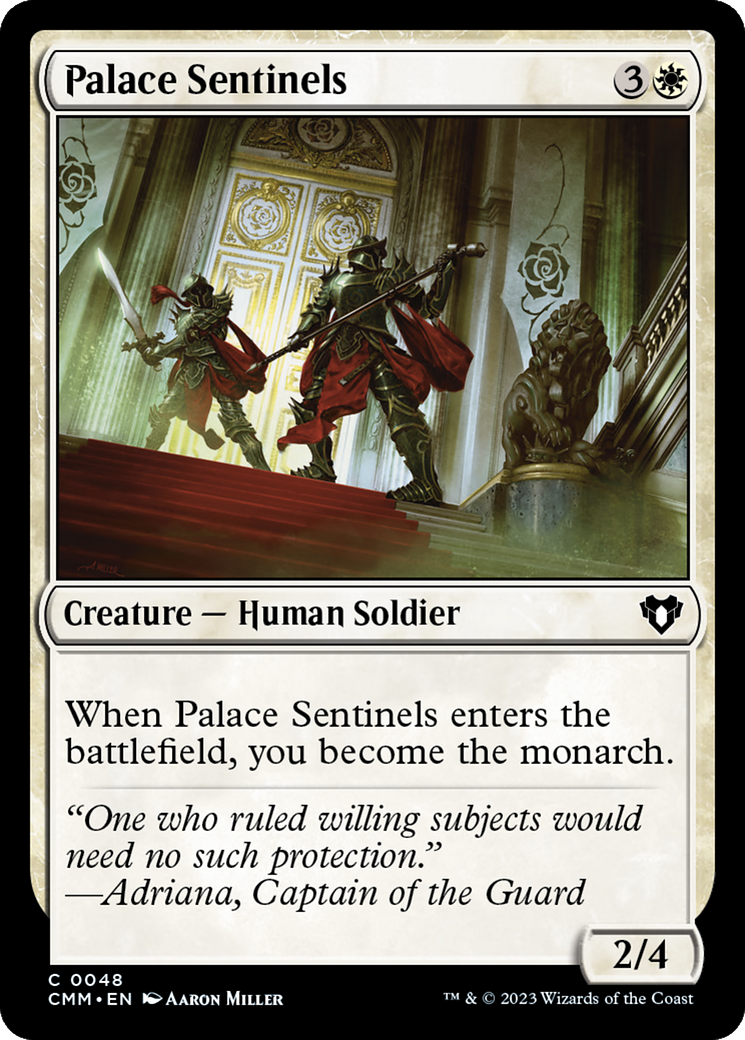 Image of Palace Sentinels (CMM-048) - Commander Masters
