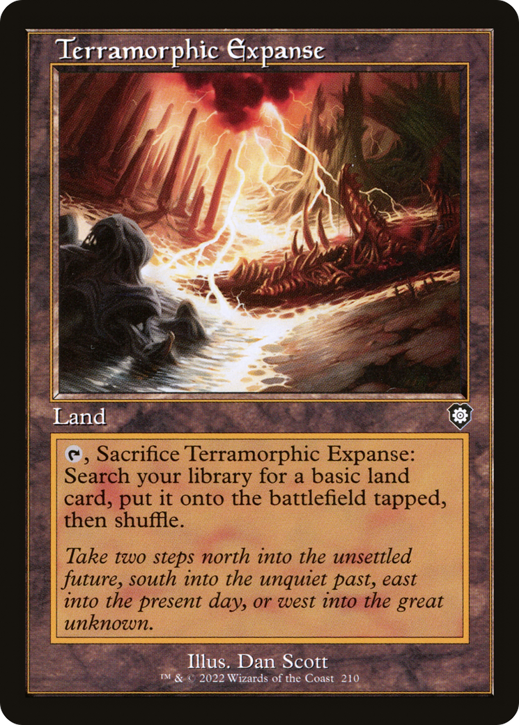 Image of Terramorphic Expanse (Retro Frame) (BRC-210) - The Brothers' War Commander
