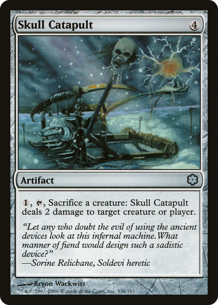Image of Skull Catapult (CTD-336) - Coldsnap Theme Decks