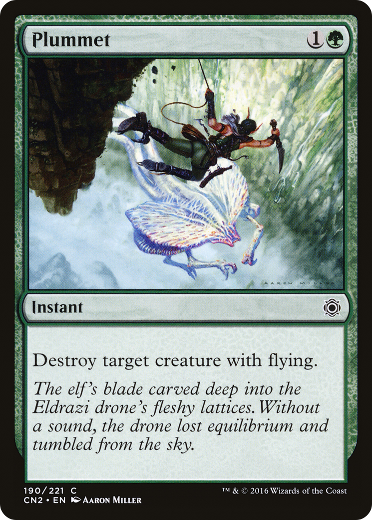 Image of Plummet (CN2-190) - Conspiracy: Take the Crown Foil