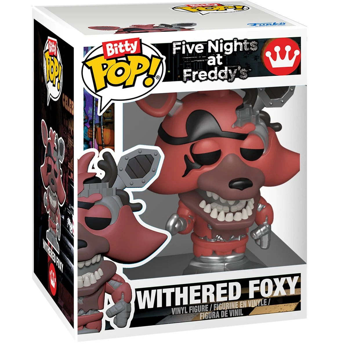Image of Five Nights at Freddy's Withered Funko Bitty Pop! Mini-Figure 4-Pack