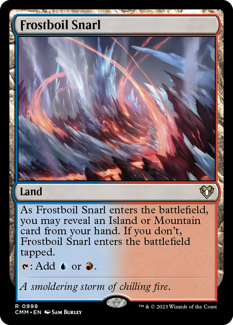 Image of Frostboil Snarl (CMM-998) - Commander Masters