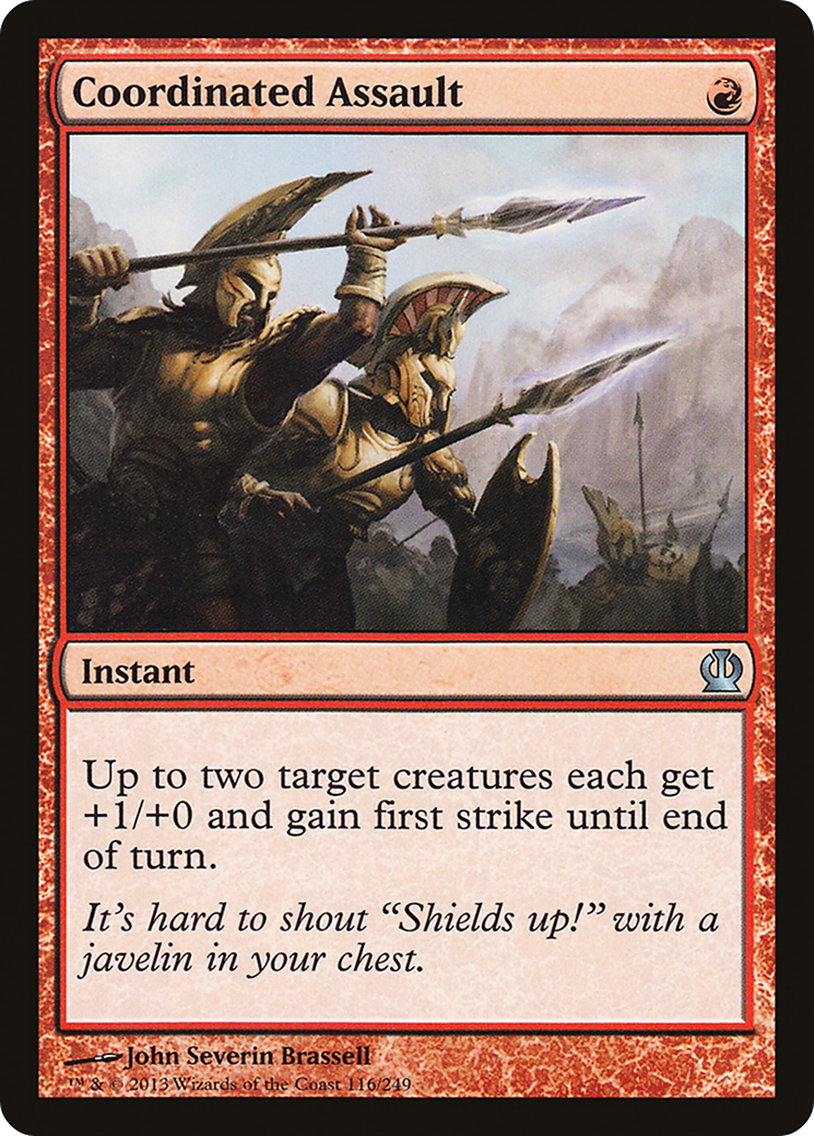Image of Coordinated Assault (THS-116) - Theros
