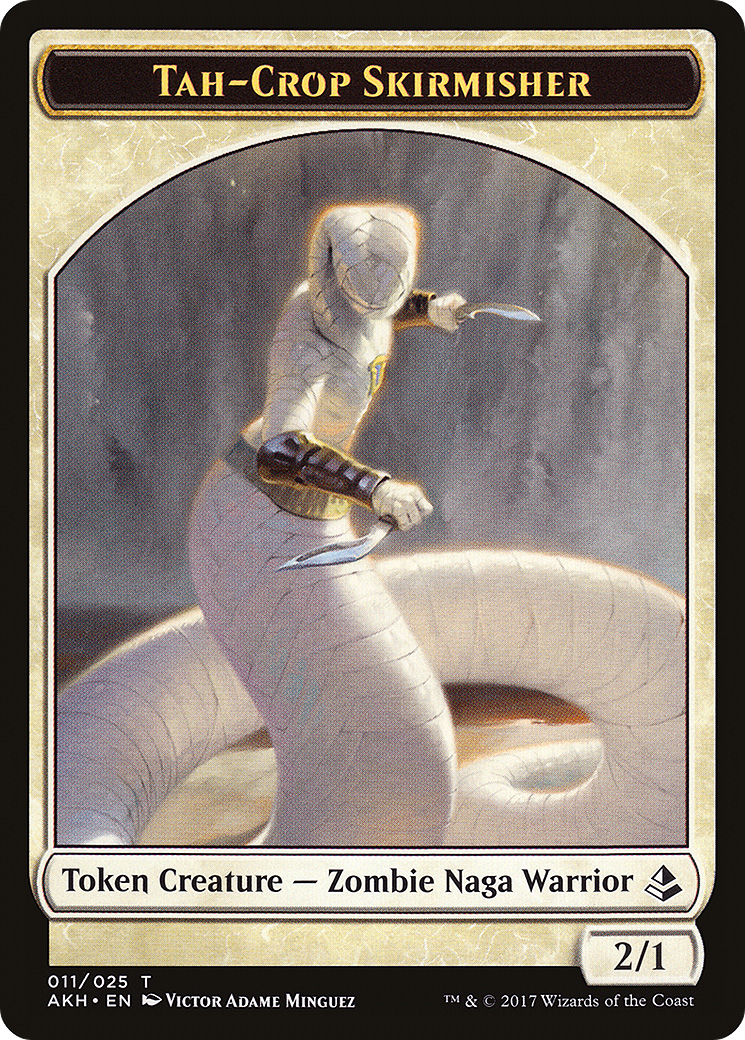 Image of Tah-Crop Skirmisher Token (AKH-011) - Amonkhet Tokens Foil
