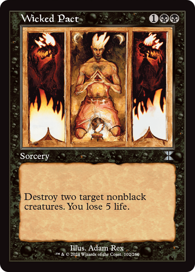 Image of Wicked Pact (LIST-ME4-102) - The List