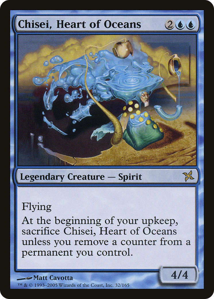 Image of Chisei, Heart of Oceans (BOK-032) - Betrayers of Kamigawa