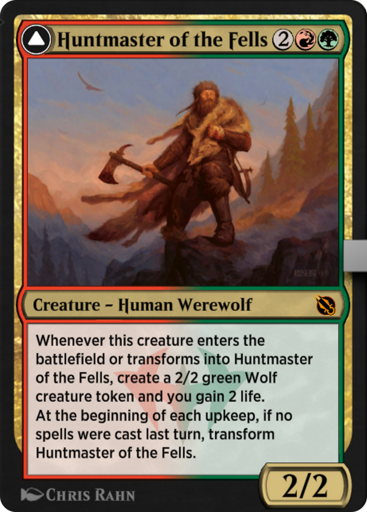 Image of Huntmaster of the Fells // Ravager of the Fells (SIS-064) - Shadows of the Past