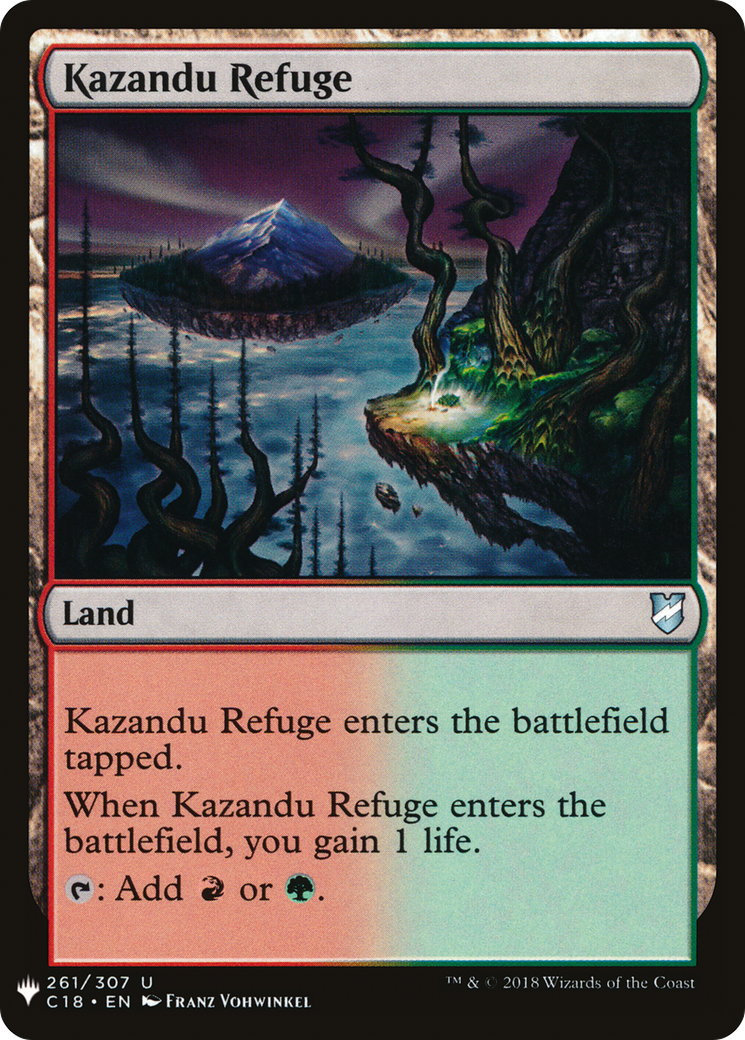 Image of Kazandu Refuge (LIST-261) - The List