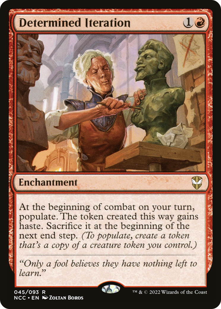 Image of Determined Iteration (NCC-045) - New Capenna Commander