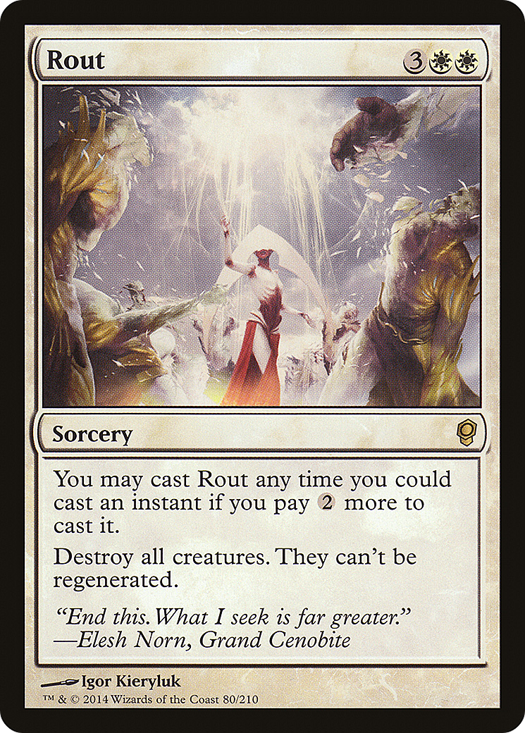 Image of Rout (CNS-080) - Conspiracy Foil