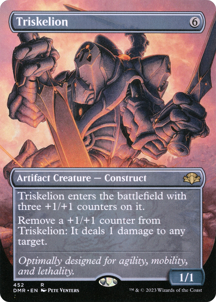Image of Triskelion (Borderless) (DMR-452) - Dominaria Remastered (Borderless) Foil