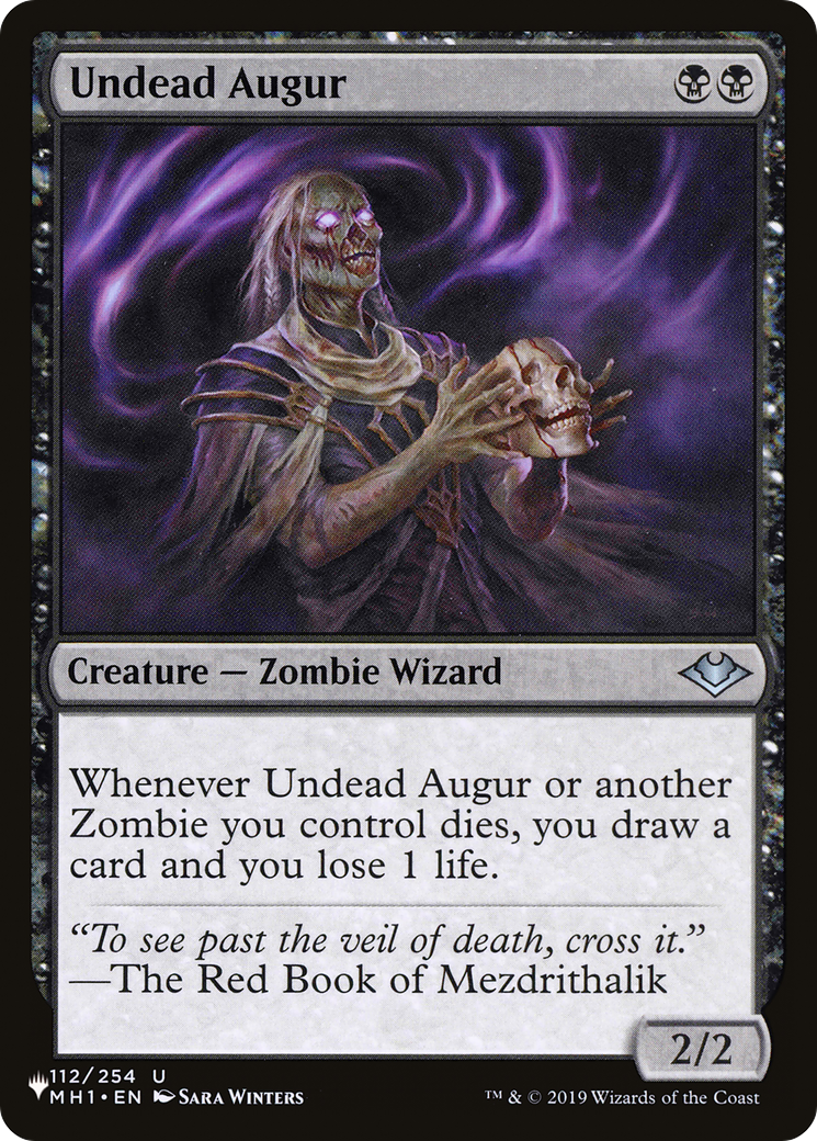 Image of Undead Augur (LIST-MH1-112) - The List