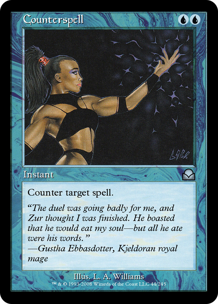 Image of Counterspell (ME2-044) - Masters Edition II Foil