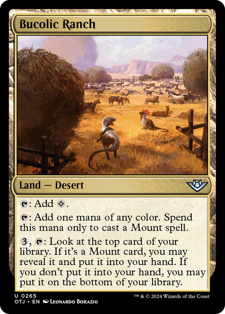 Image of Bucolic Ranch (OTJ-265) - Outlaws of Thunder Junction