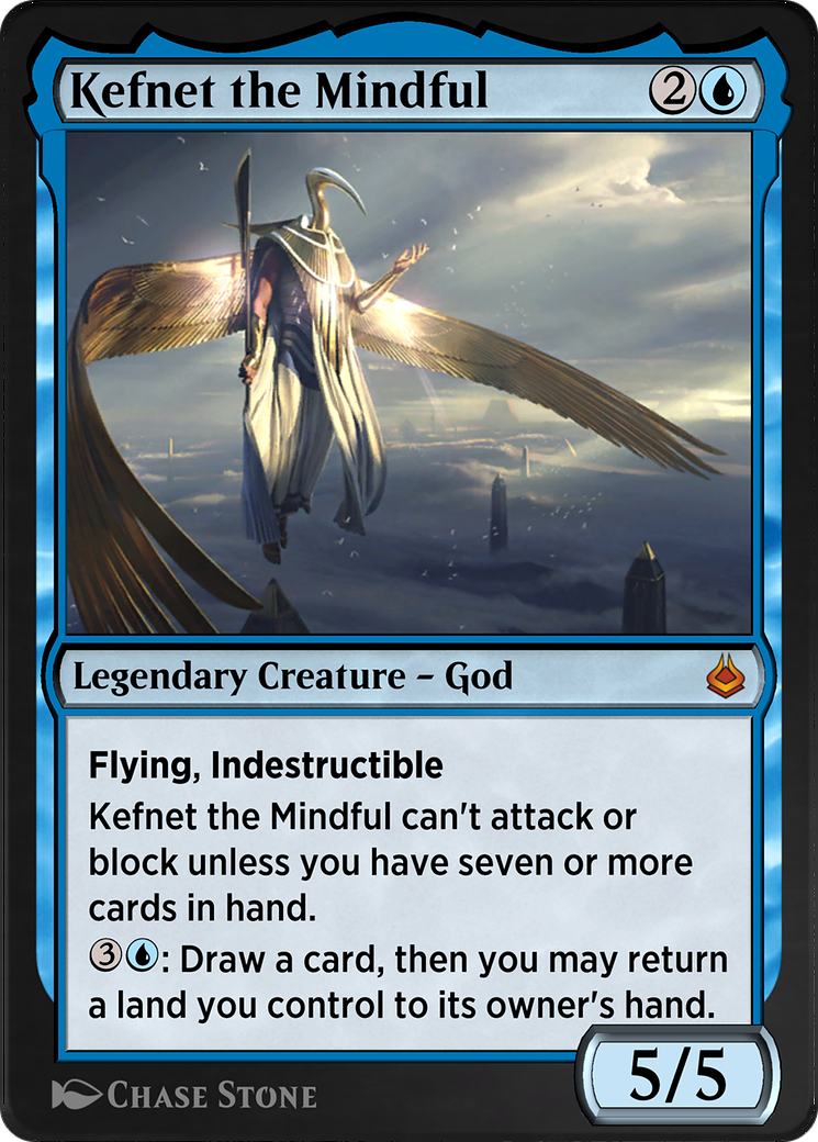Image of Kefnet the Mindful (AKR-066) - Amonkhet Remastered