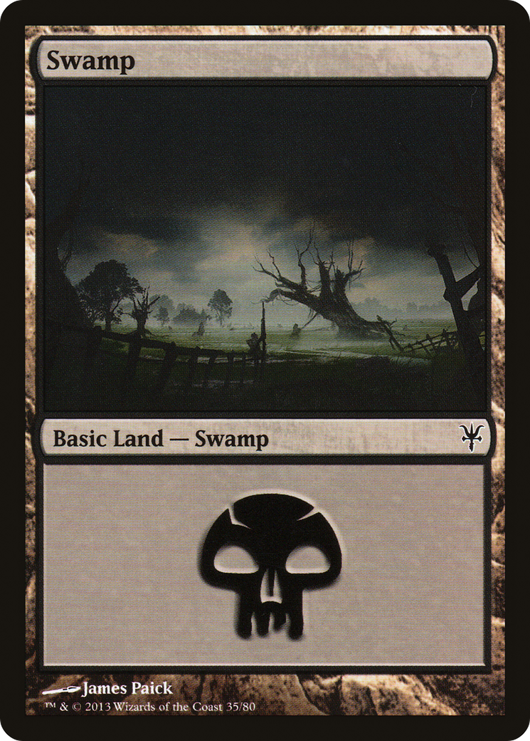 Image of Swamp (35) (DDK-035) - Duel Decks: Sorin vs. Tibalt