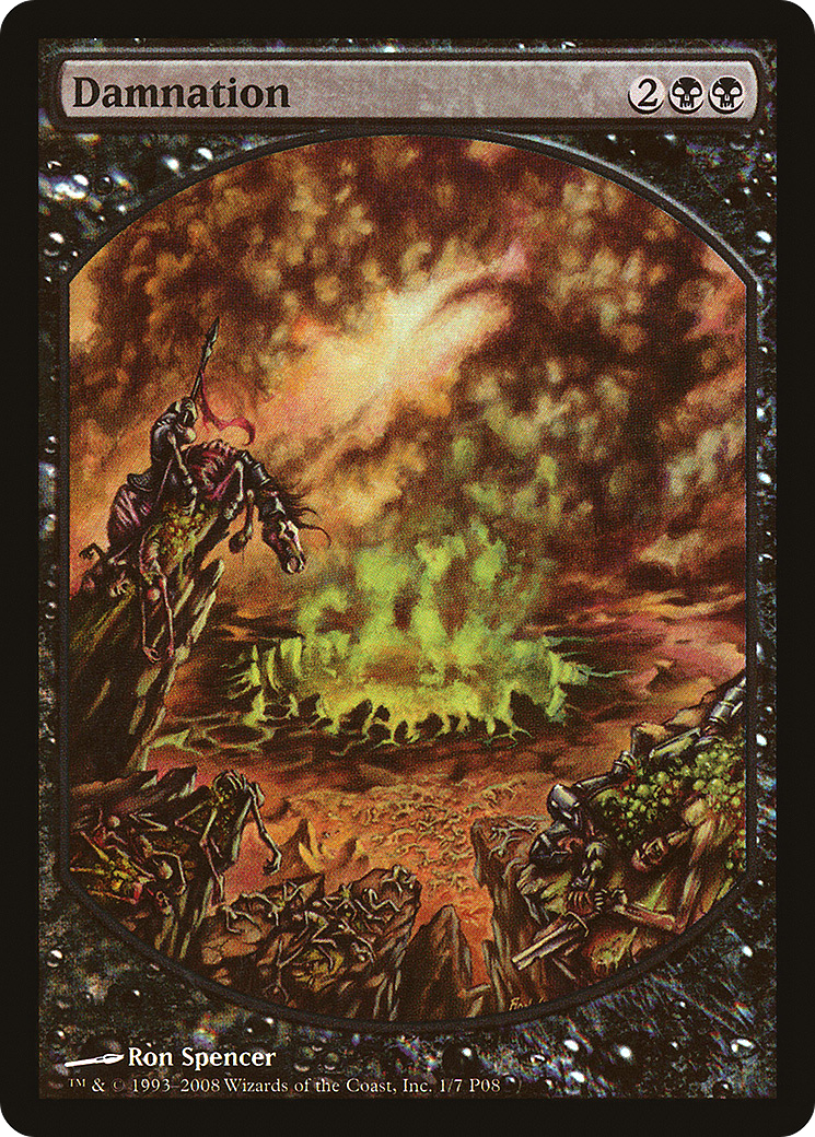 Image of Damnation (MPRP-001) - Magic Player Rewards 2008 Foil