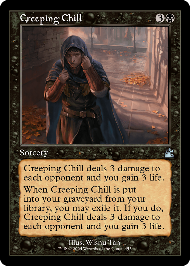 Image of Creeping Chill (Retro Frame) (RVR-453) - Ravnica Remastered Foil