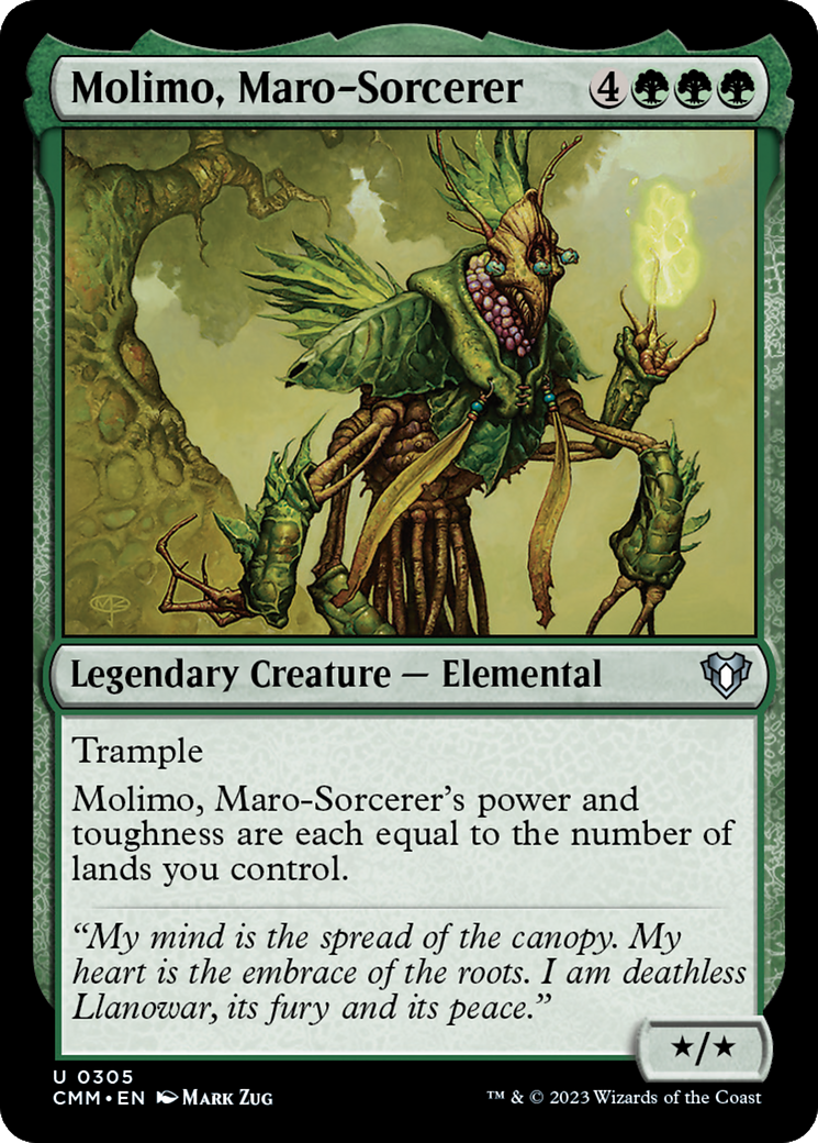 Image of Molimo, Maro-Sorcerer (CMM-305) - Commander Masters