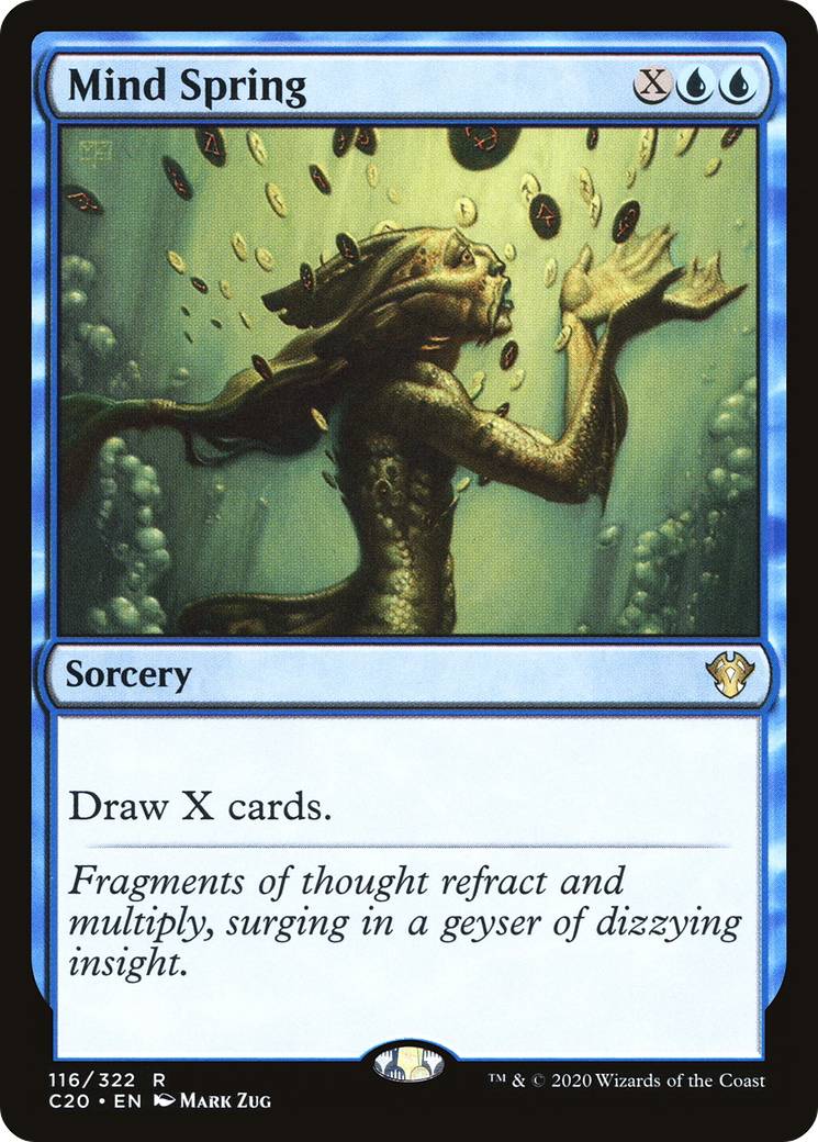 Image of Mind Spring (C20-116) - Commander 2020