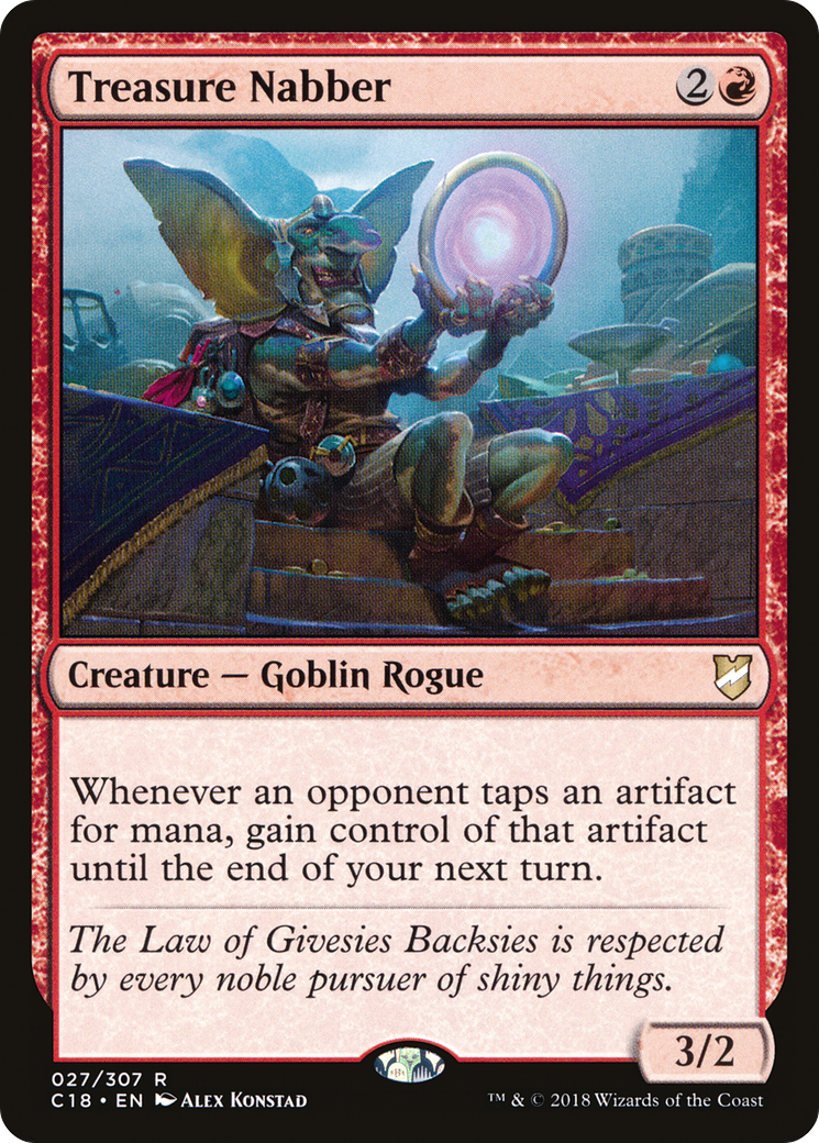 Image of Treasure Nabber (C18-027) - Commander 2018