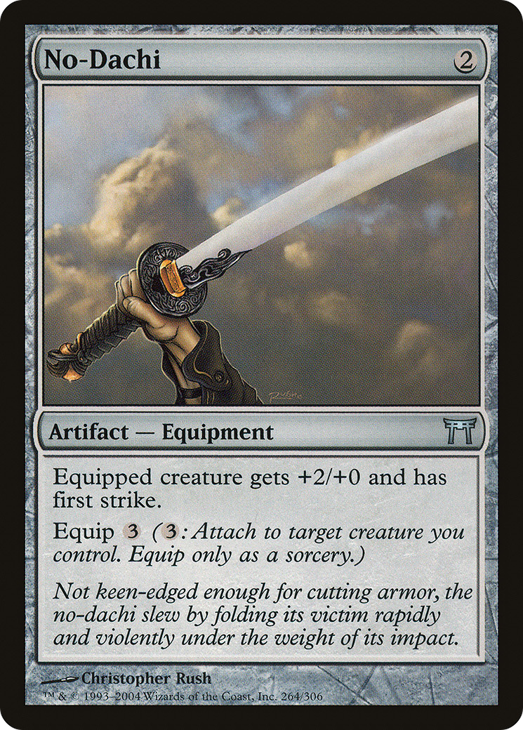 Image of No-Dachi (CHK-264) - Champions of Kamigawa