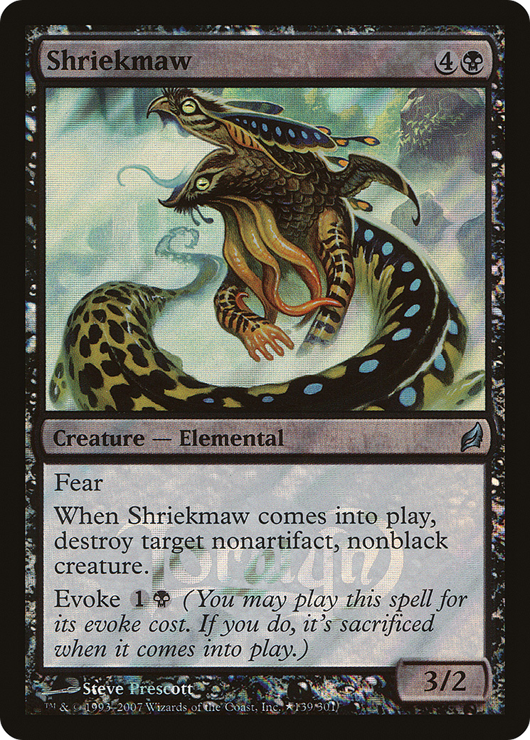 Image of Shriekmaw (LARP-139) - Lorwyn Promos Foil