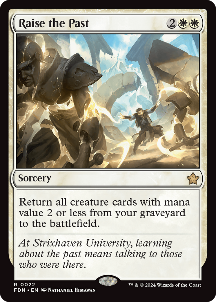 Image of Raise the Past (FDN-022) - Foundations