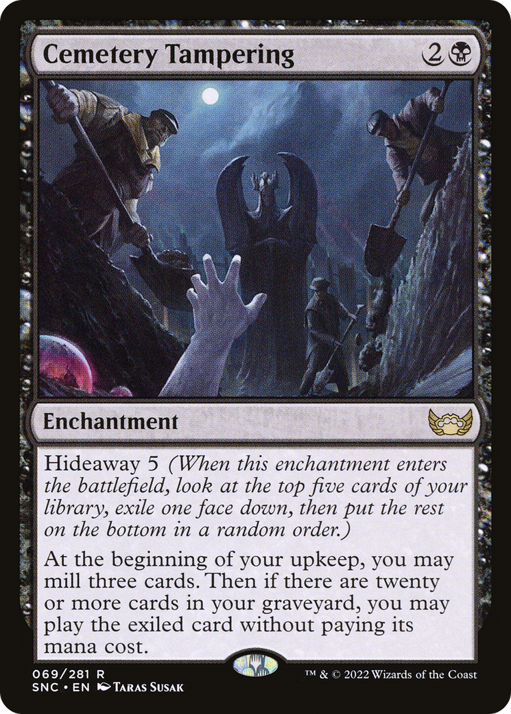 Image of Cemetery Tampering (SNC-069) - Streets of New Capenna