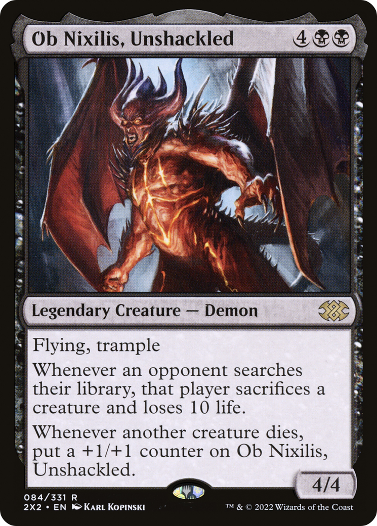 Image of Ob Nixilis, Unshackled (2X2-084) - Double Masters 2022