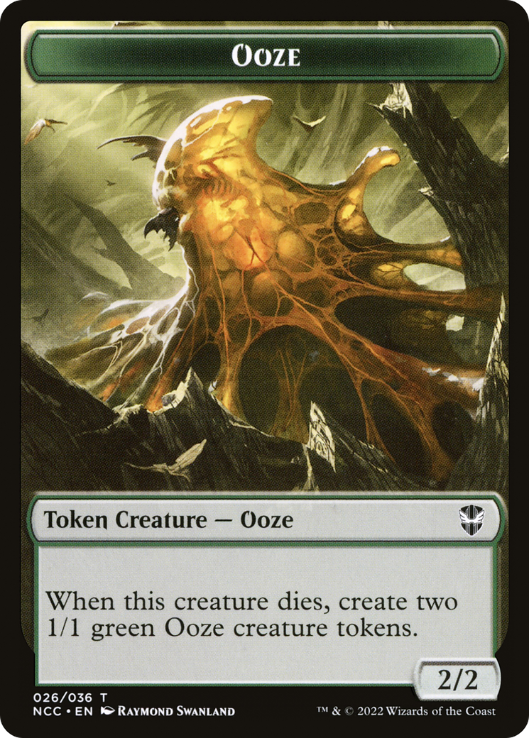 Image of Ooze (TNCC-026) - New Capenna Commander Tokens Foil