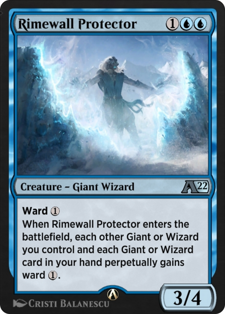Image of Rimewall Protector (Y22-021) - Alchemy: Innistrad