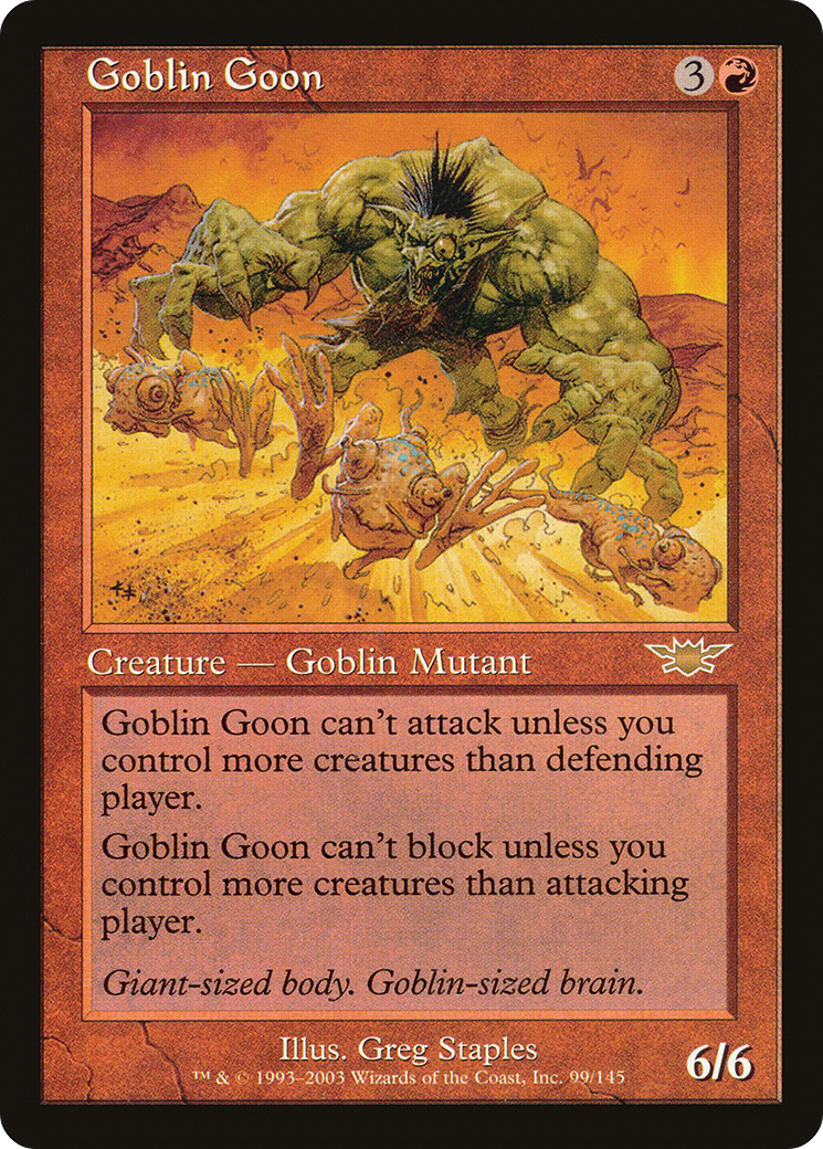 Image of Goblin Goon (LGN-099) - Legions