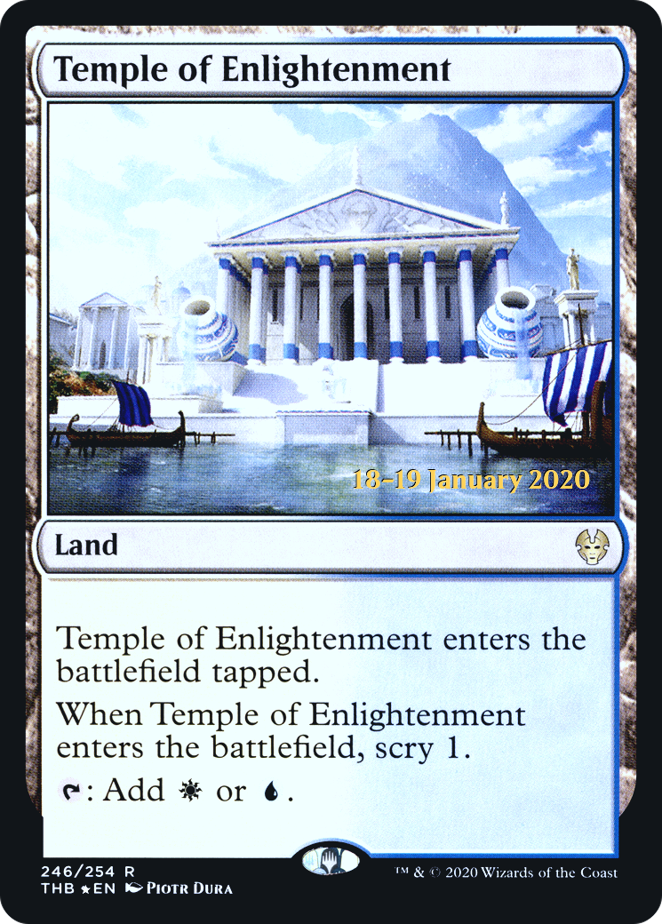 Image of Temple of Enlightenment (PRE-246) - Theros Beyond Death Promos Foil