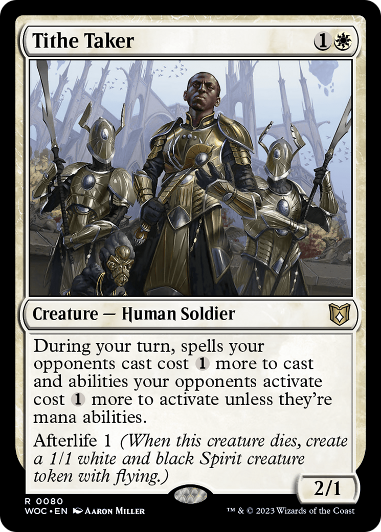 Image of Tithe Taker (WOC-080) - Wilds of Eldraine Commander
