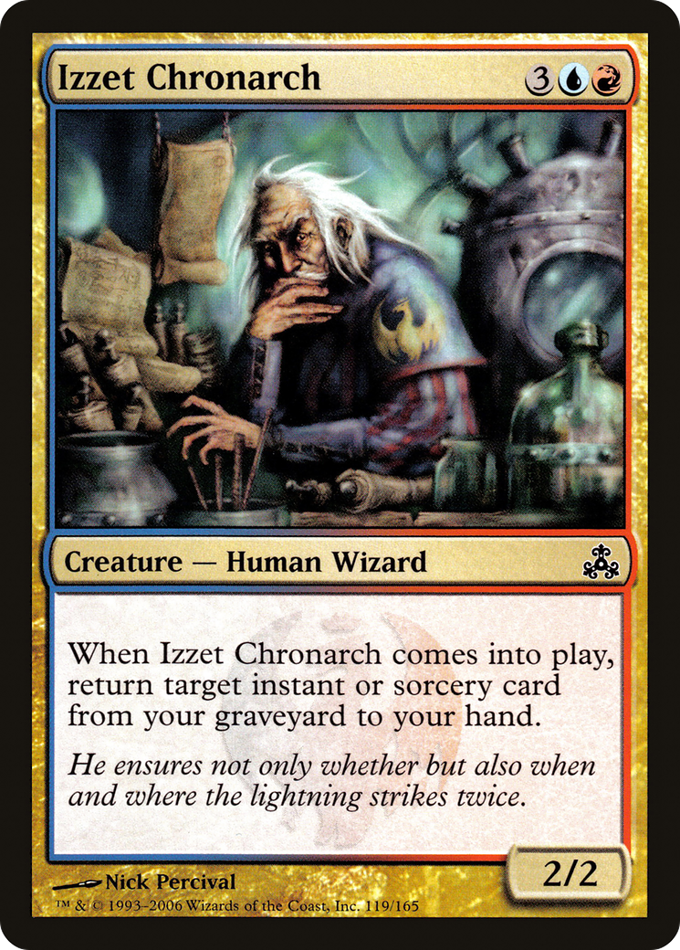 Image of Izzet Chronarch (GPT-119) - Guildpact Foil