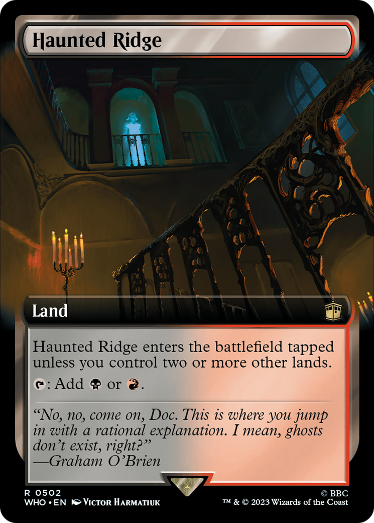 Image of Haunted Ridge (Extended Art) (WHO-502) - Doctor Who: (Extended Art)