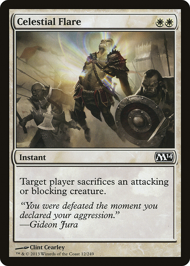 Image of Celestial Flare (M14-012) - Magic 2014 Foil