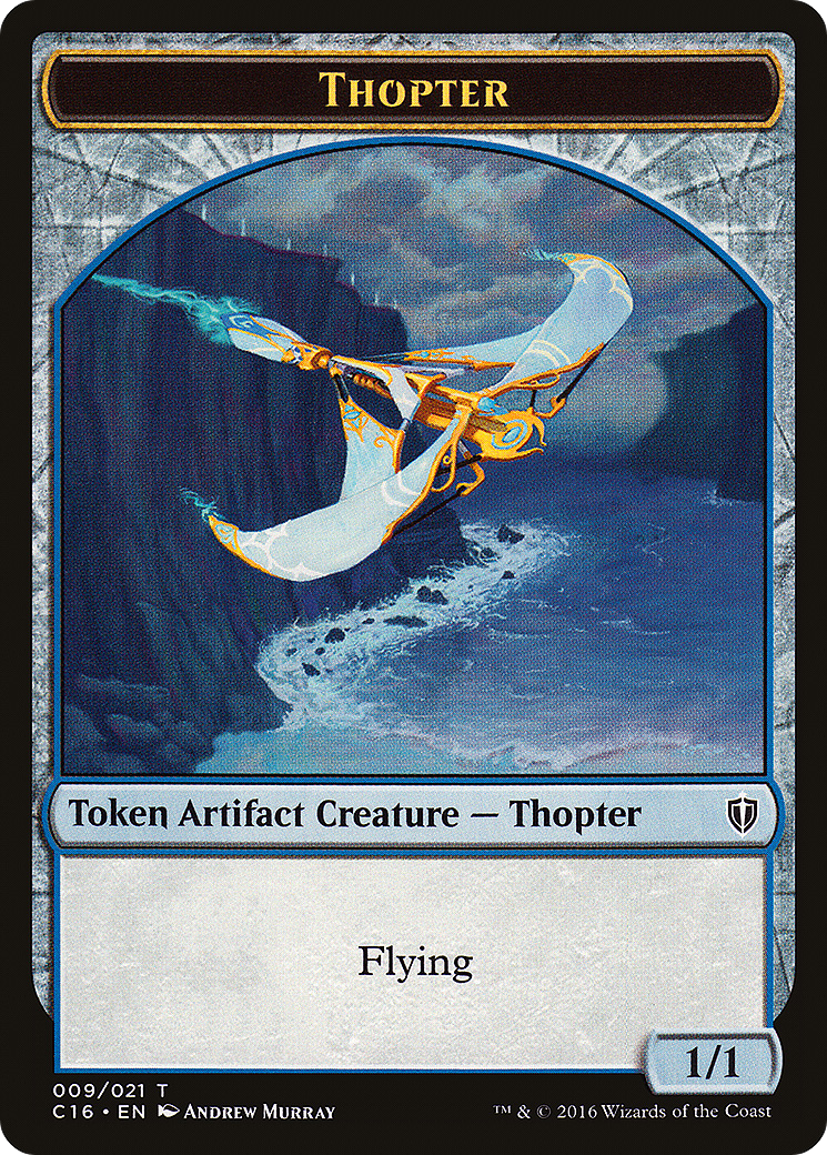 Image of Thopter // Germ Double-Sided Token (C16-009) - Commander 2016 Tokens