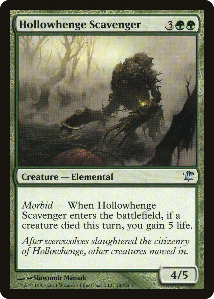 Image of Hollowhenge Scavenger (ISD-188) - Innistrad Foil