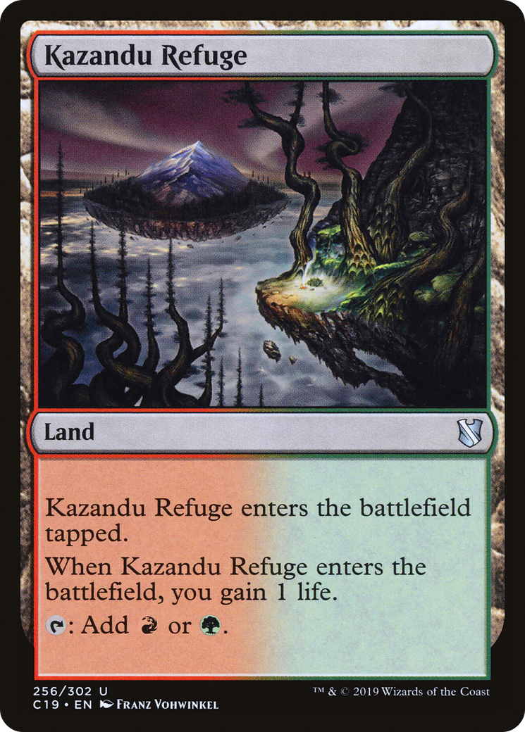 Image of Kazandu Refuge (C19-256) - Commander 2019
