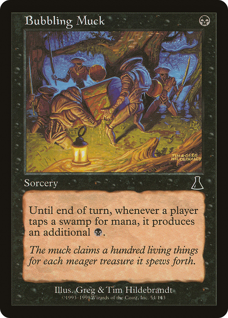 Image of Bubbling Muck (UDS-054) - Urza's Destiny