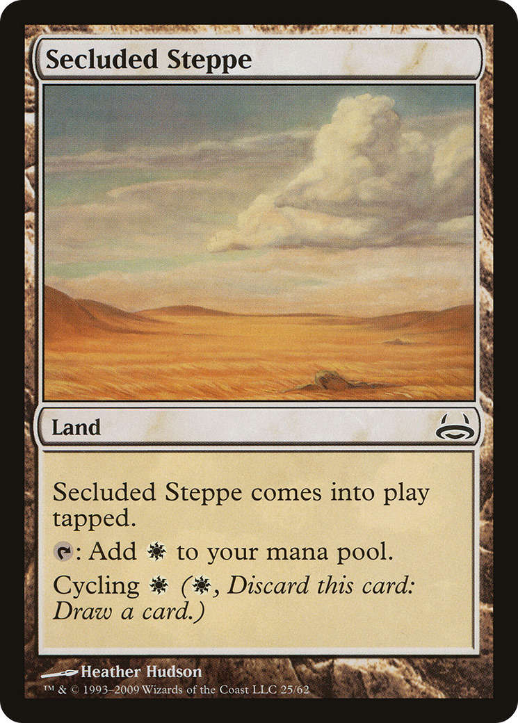 Image of Secluded Steppe (DDC-025) - Duel Decks: Divine vs. Demonic