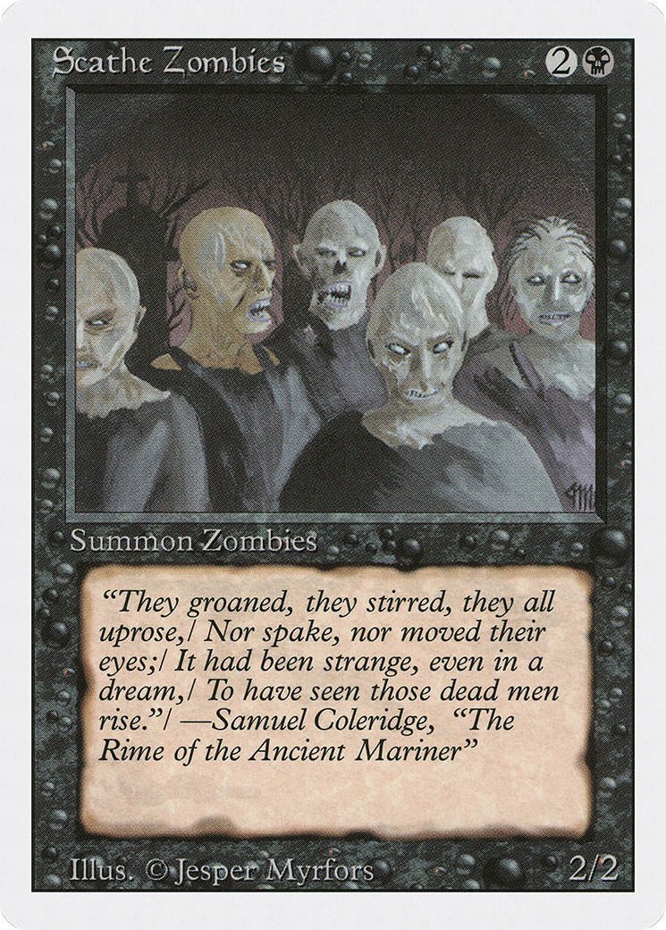 Image of Scathe Zombies (3ED-) - Revised Edition