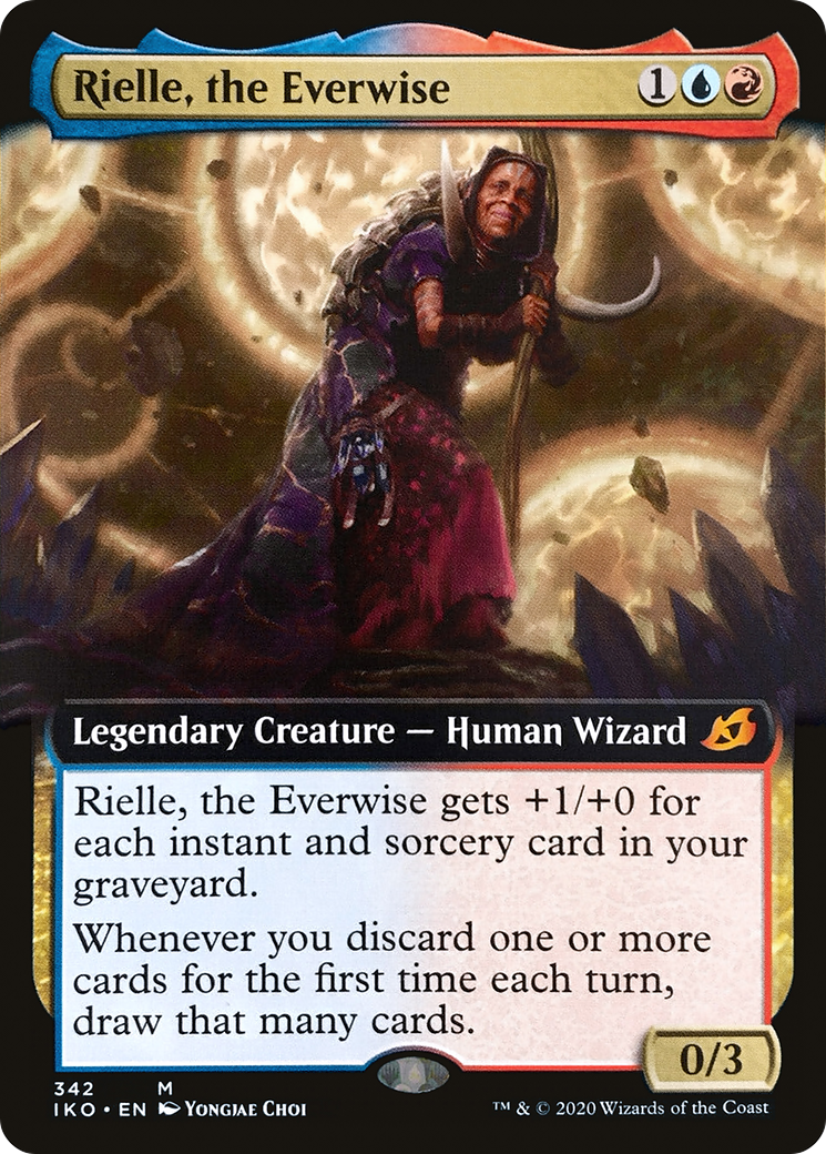 Image of Rielle, the Everwise (Extended Art) (IKO-342) - Ikoria: Lair of Behemoths: (Extended Art)