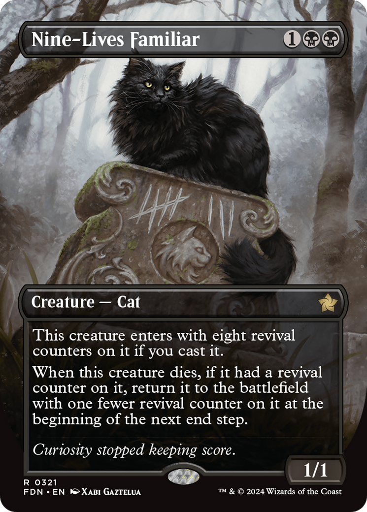 Image of Nine-Lives Familiar (Borderless) (FDN-321) - Foundations (Borderless)