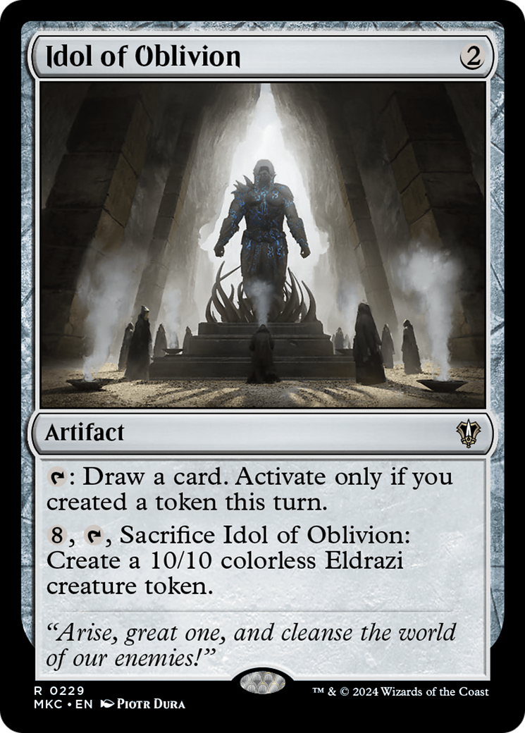 Image of Idol of Oblivion (MKC-229) - Murders at Karlov Manor Commander