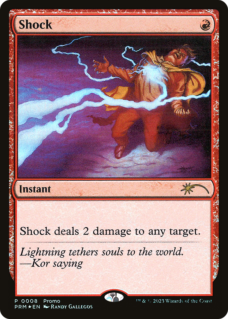 Image of Shock (MEDIA-2025-1) - Media and Collaboration Promos Foil