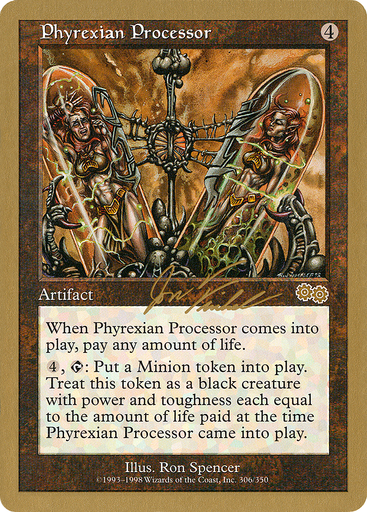 Image of Phyrexian Processor - 2000 Jon Finkel (USG) (WCD-) - World Championship Decks 2000