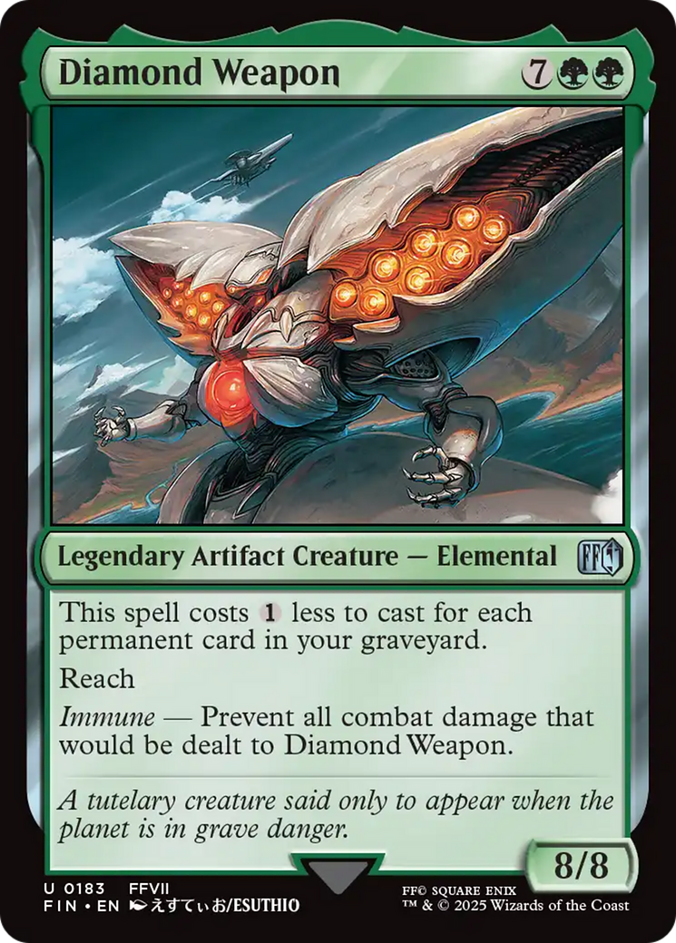 Image of Diamond Weapon (FIN-183) - FINAL FANTASY Foil